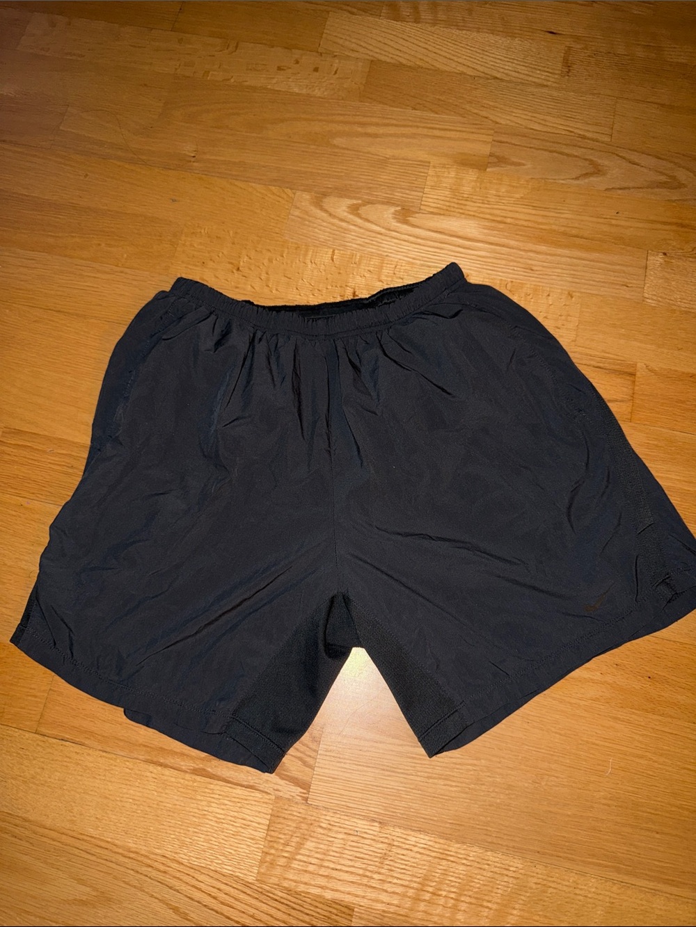 Nike Men's Dri Fit Black Athletic Running Shorts